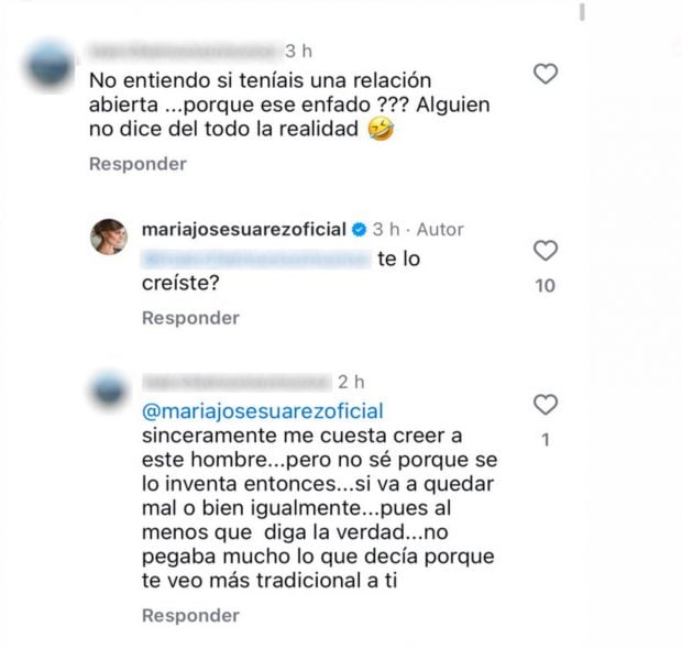  Mar&iacute;a Jos&eacute; Su&aacute;rez, mensaje  Mar&iacute;a Jos&eacute; Su&aacute;rez, reacion  Mar&iacute;a Jos&eacute; Su&aacute;rez, 