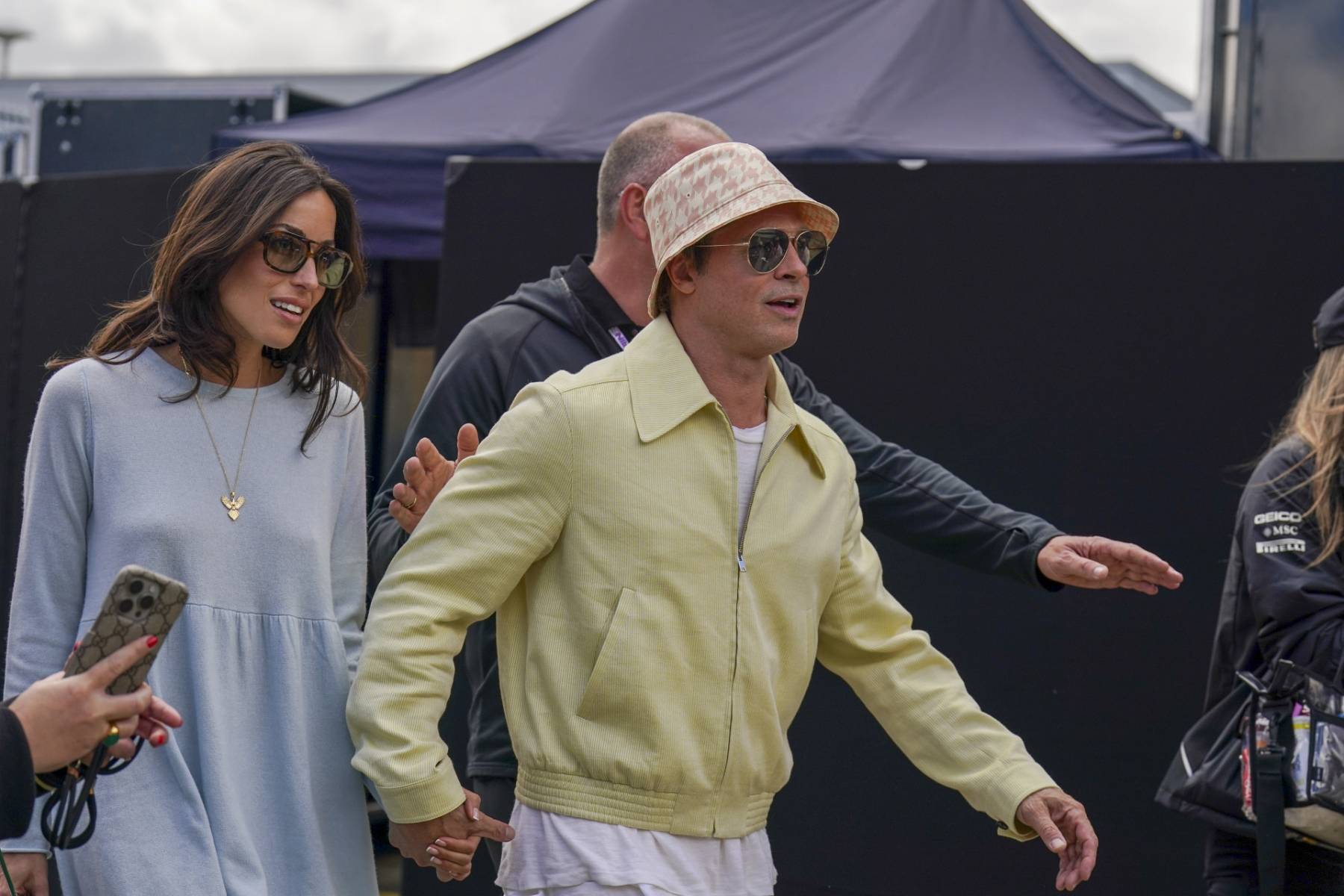 Brad Pitt, In&eacute;s de Ram&oacute;n, novias Brad Pitt, In&eacute;s de Ram&oacute;n