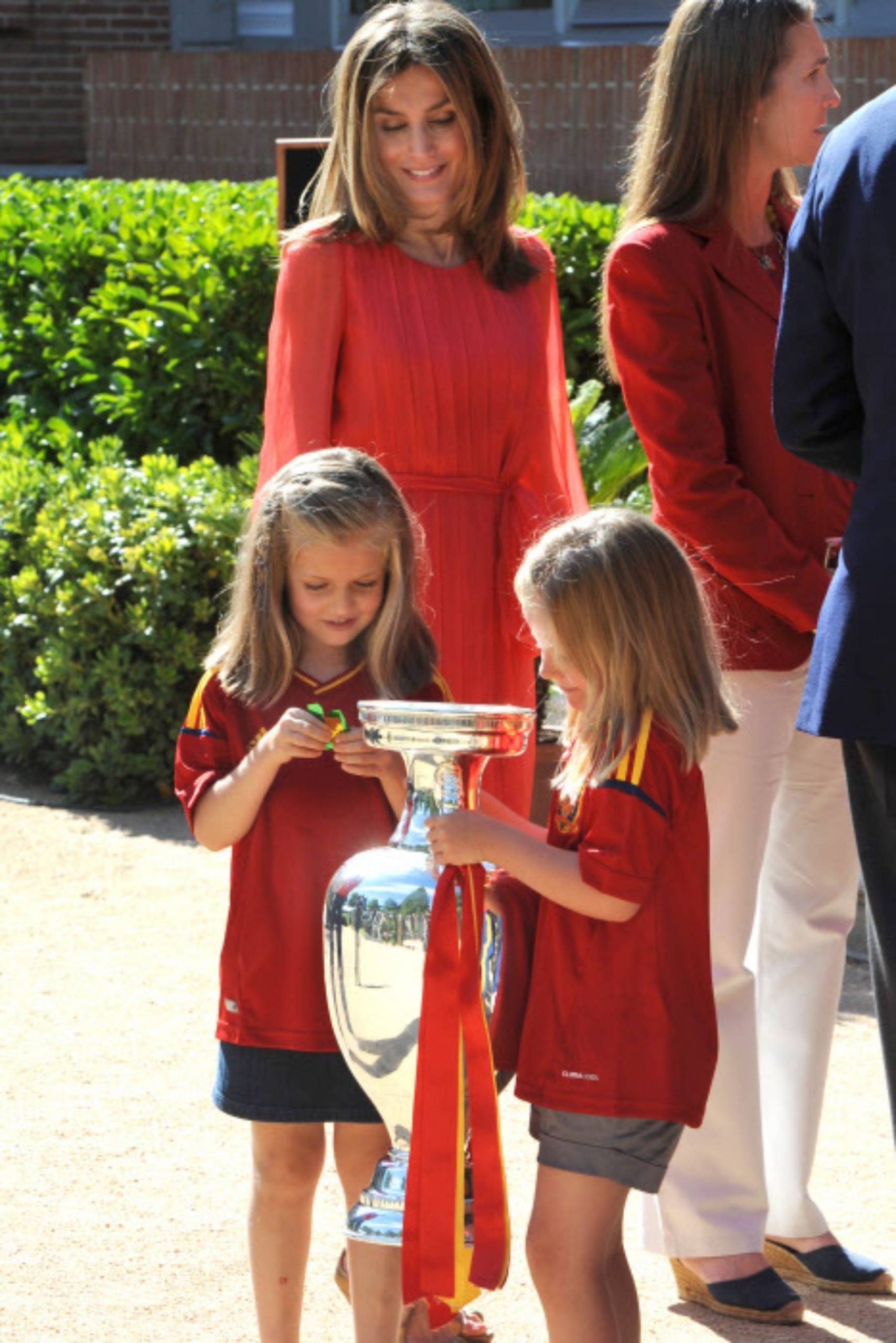 Eurocopa, rey Felipe, infanta Sofía
