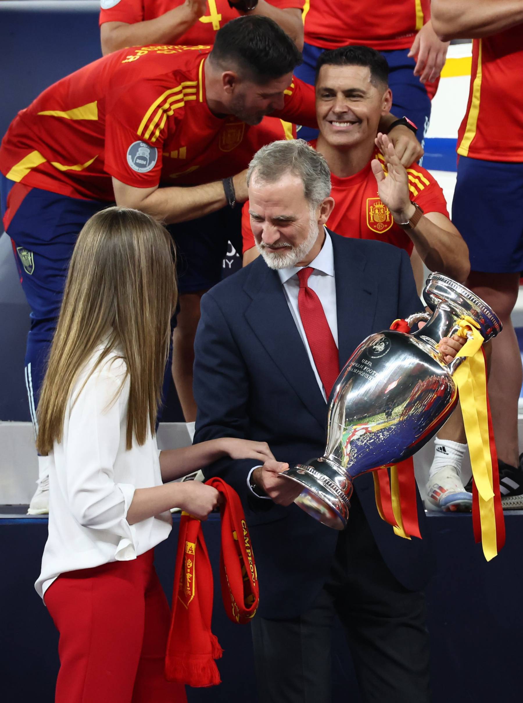 Eurocopa, rey Felipe, infanta Sofía