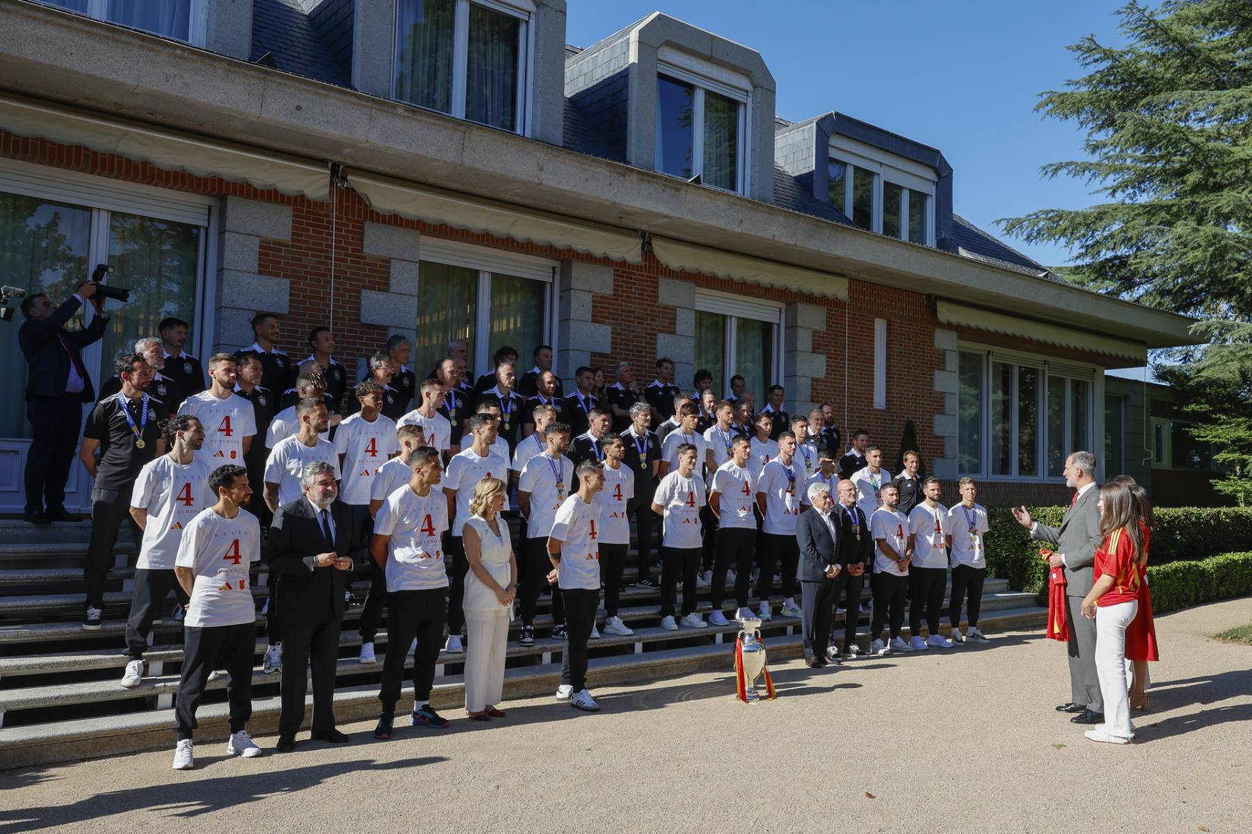 recepci&oacute;n Reyes, Eurocopa 2024, princesa Leonor