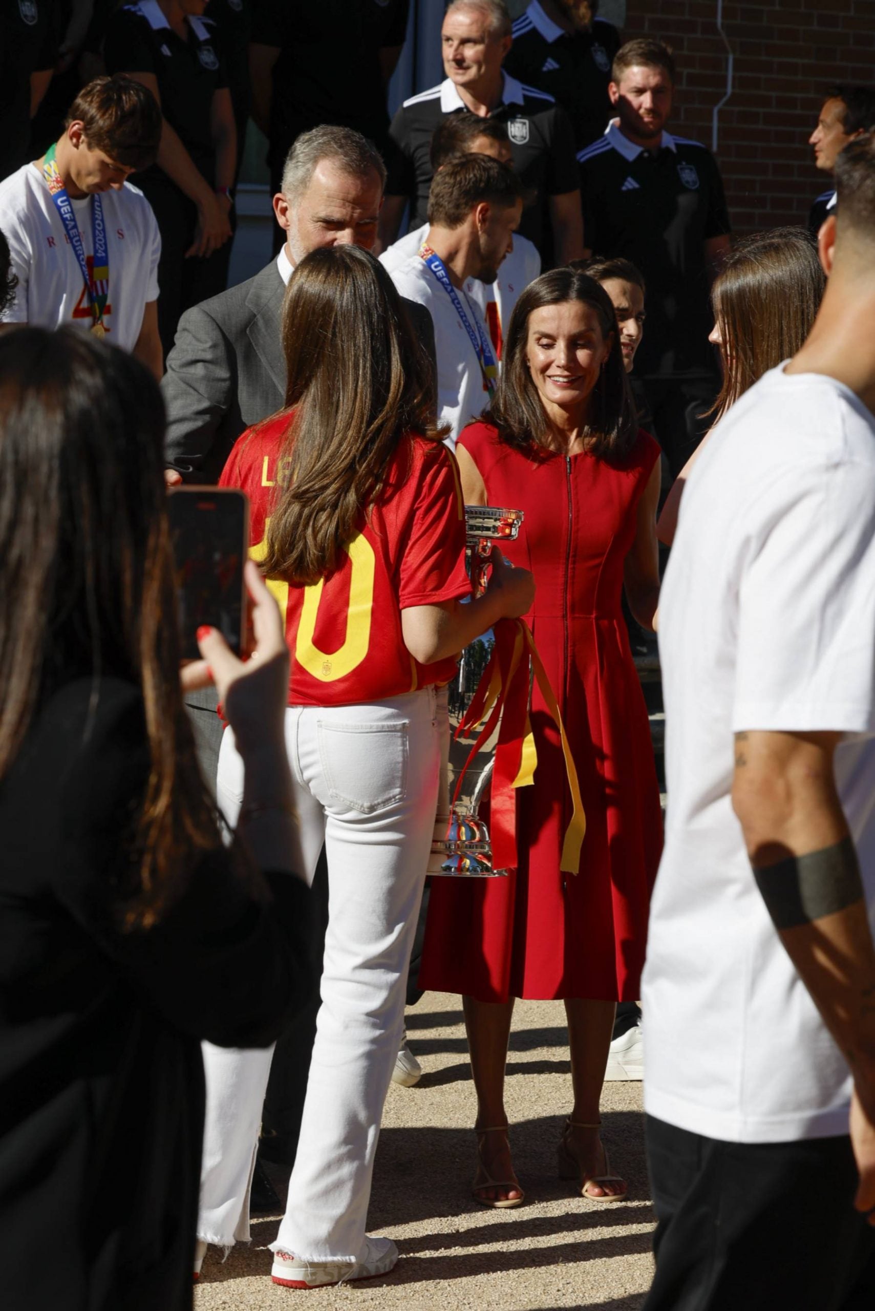 recepci&oacute;n Reyes, Eurocopa 2024, princesa Leonor