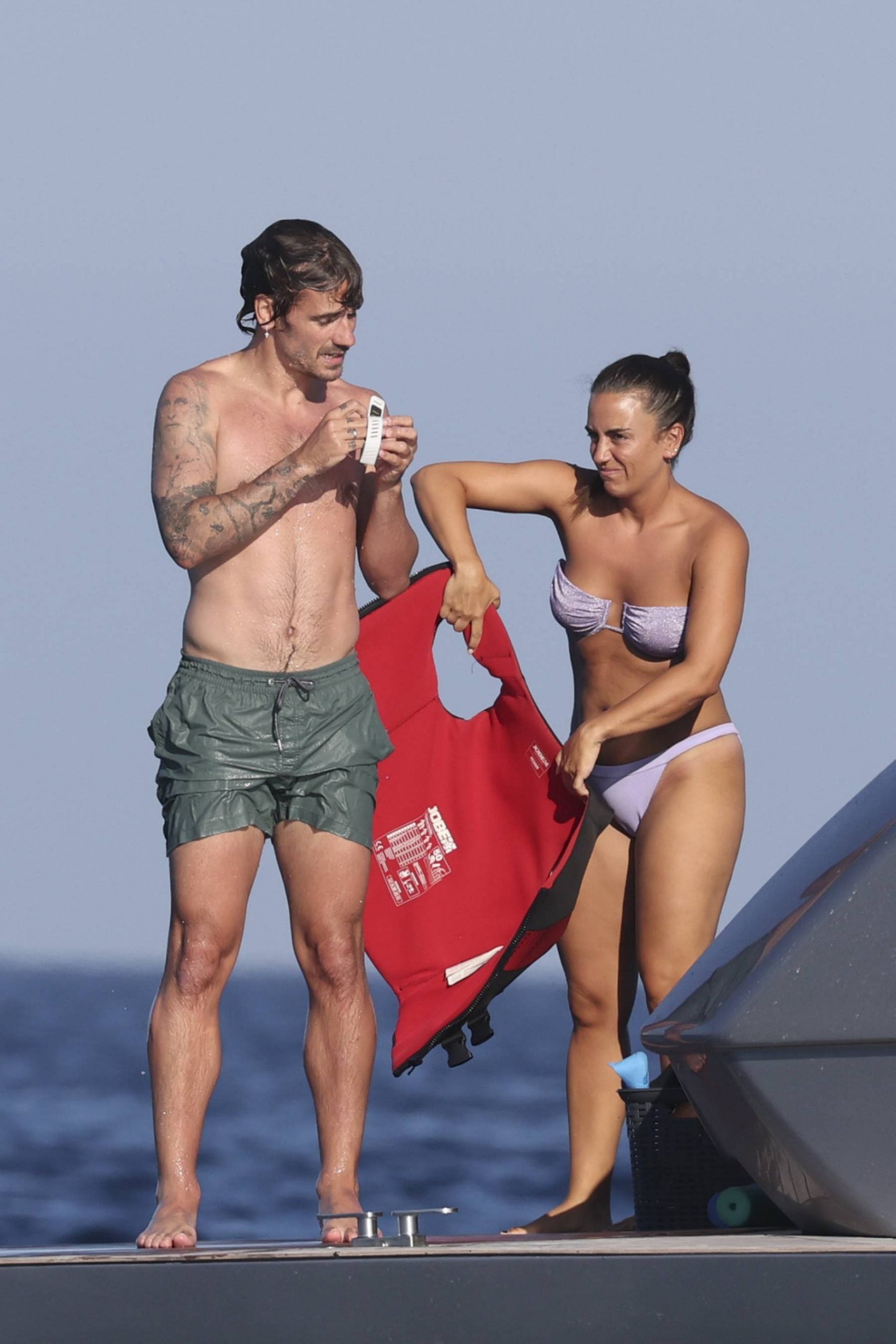 Antoine Griezmann, Griezmann Ibiza, novia Griezmann