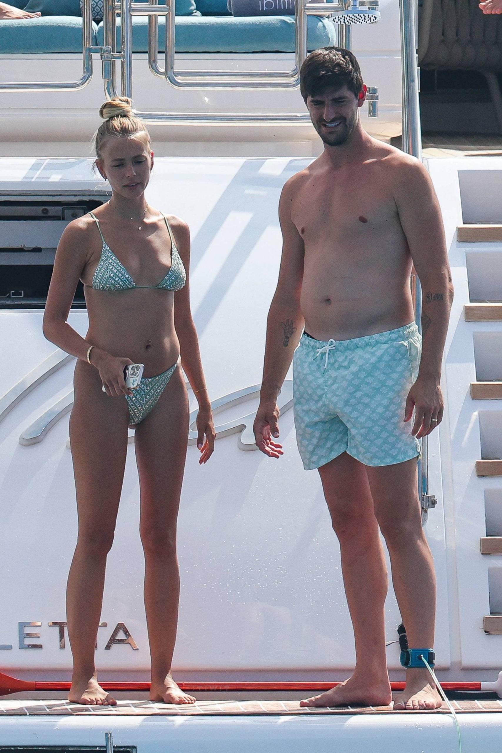 Thibaut Courtois y Mishel Gerzig, famosos en Ibiza, Courtois Real Madrid 
