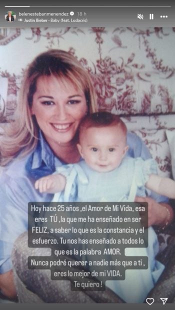 Bel&eacute;n Esteban, hija Bel&eacute;n Esteban, cumplea&ntilde;os andrea janeiro, 