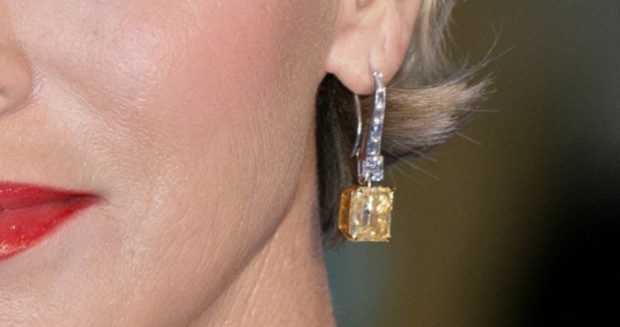 Charlene de M&oacute;naco, lujo Charlene de M&oacute;naco, pendientes Charlene de M&oacute;naco, 