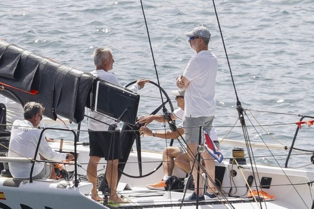 Rey Felipe, mallorca Rey Felipe, copa rey vela Rey Felipe,
