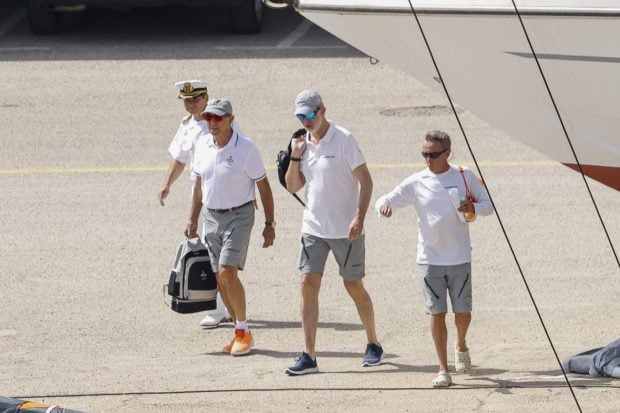 Rey Felipe, mallorca Rey Felipe, copa rey vela Rey Felipe,