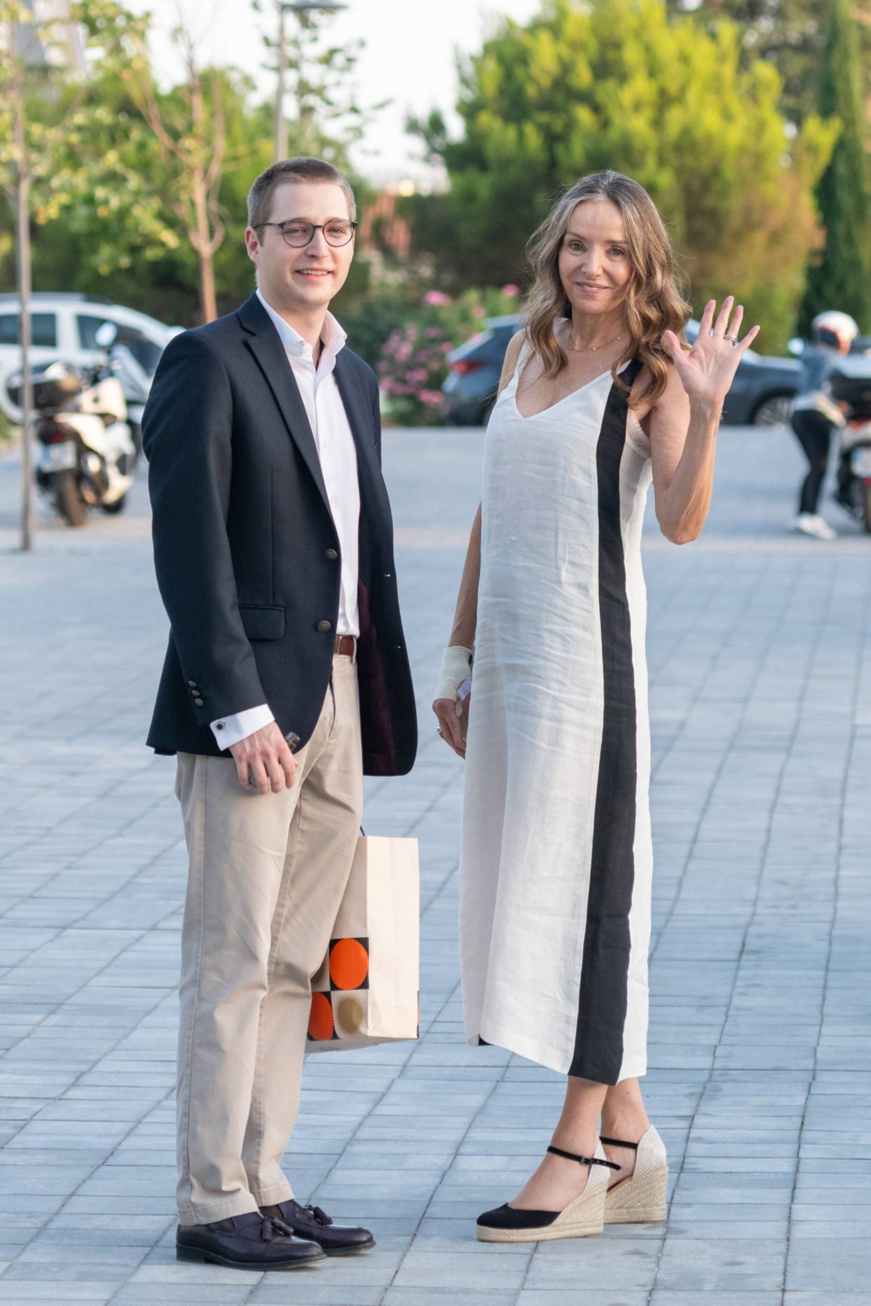 Miriam de Ungría, vestido Zara, Miriam Ungría hijos