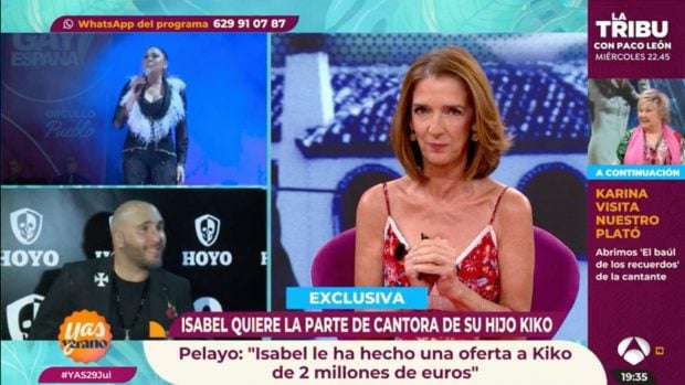 Isabel Pantoja Cantora, Kiko Rivera, Cantora, deuda Cantora