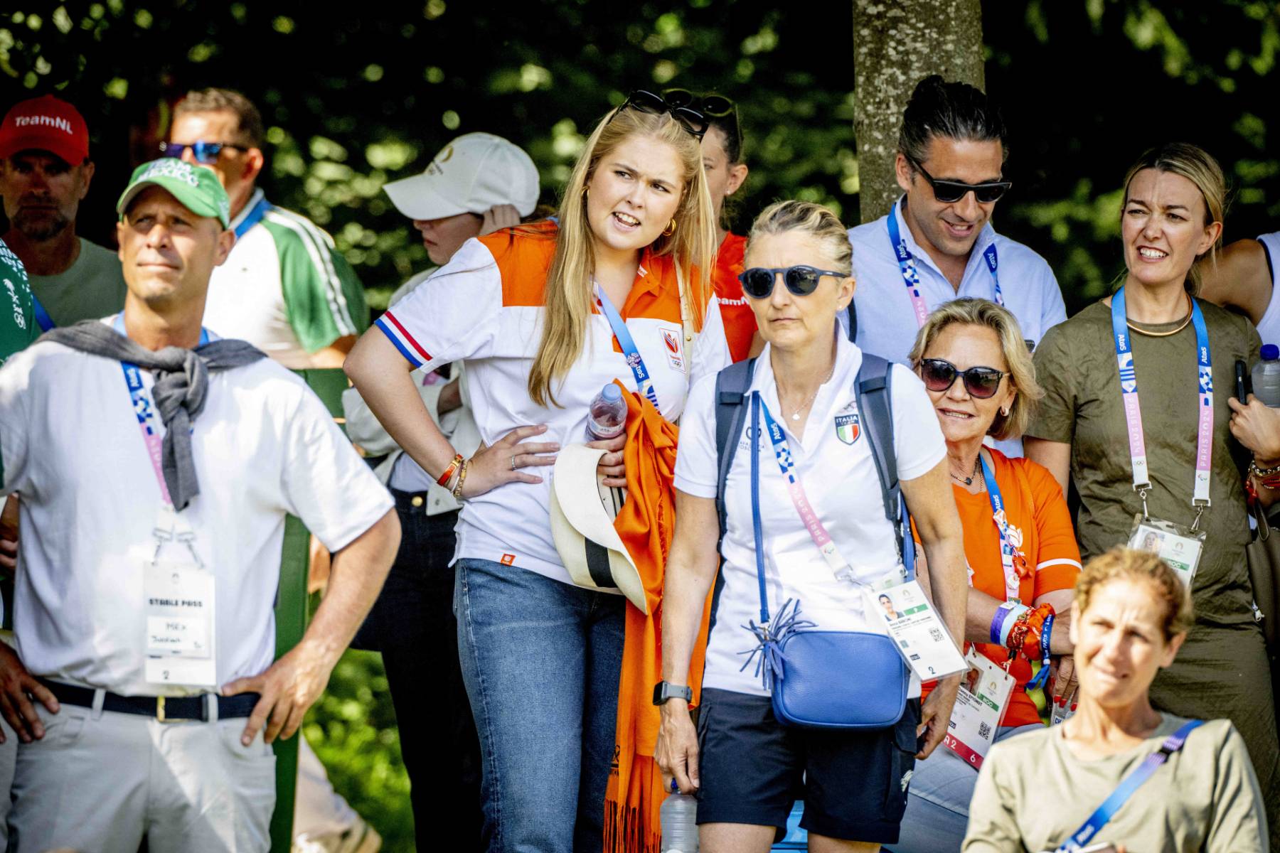Amalia Holanda, Marta Ortega, Juegos Ol&iacute;mpicos