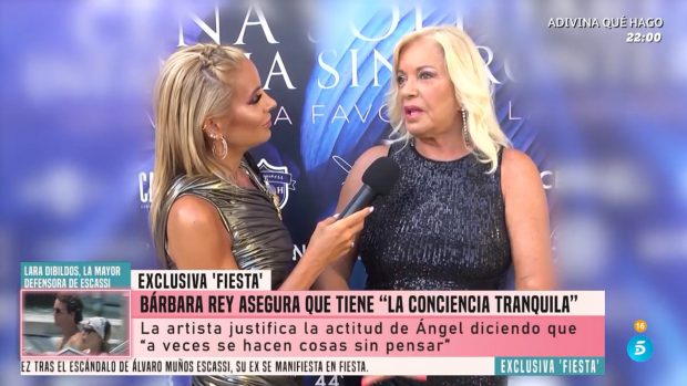 Entrevista a Bárbara Rey, declaraciones Entrevista a Bárbara Rey, Entrevista a Bárbara Rey angel cristo,