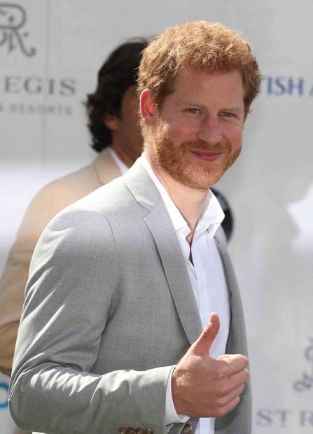 Pr&iacute;ncipe Harry, barba