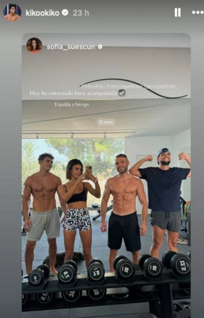 Sofía Suescun, Maite Galdeano, Kiko Jiménez, Cristian Suescun