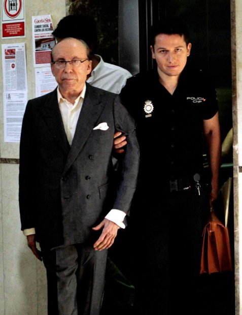 Ruiz-Mateos asistiendo a un juicio en Palma de Mallorca. (Foto: Gtres)