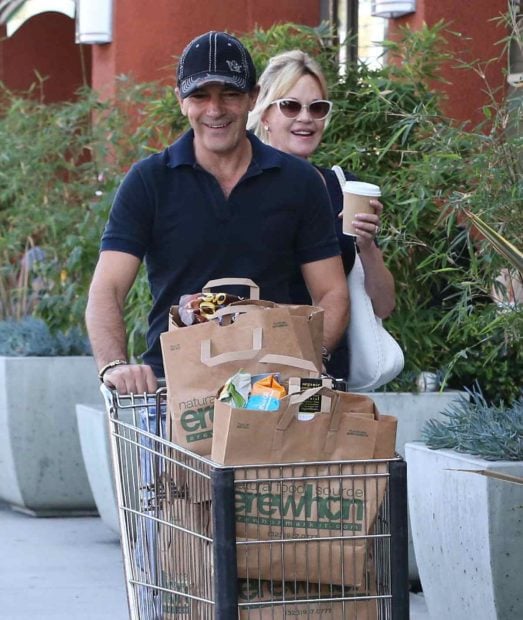 Antonio Banderas y Melanie Griffith