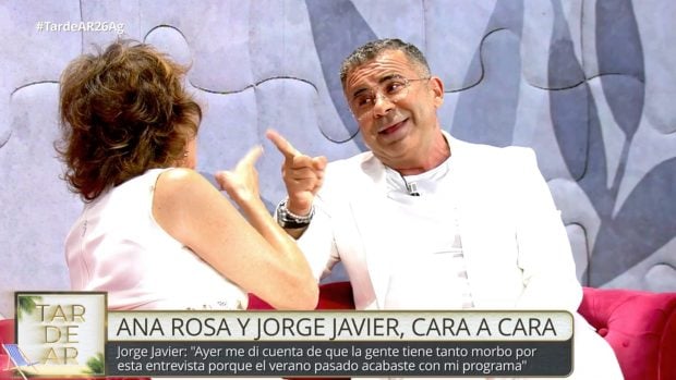 Ana Rosa, Jorge Javier, TardeAR, entrevista jorge javier