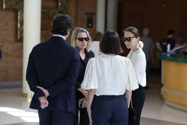 Im&aacute;genes del funeral de Caritina Goyanes en Madrid.
