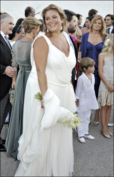 Caritina Goyanes boda, vestido Caritina Goyanes boda, muere caritina goyanes, 