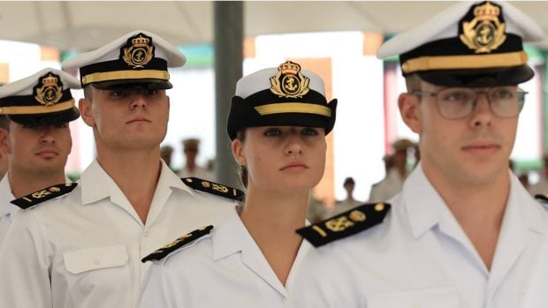 Princesa Leonor, Escuela Naval