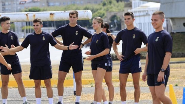 Princesa Leonor, Escuela Naval