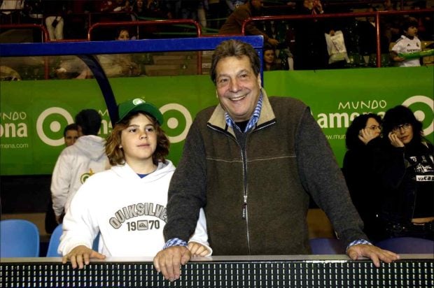 Foto del actor Sancho Gracia y su nieto Daniel Sancho. (Foto: Gtres)