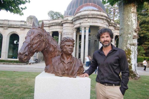 El actor Rodolfo Sancho durante un homenaje a Sancho Gracia en Pontevedra, 2014. (Foto: Gtres)