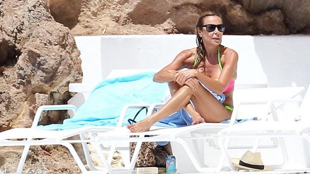 Ana Obreg&oacute;n en Mallorca. (Foto: GTRES)