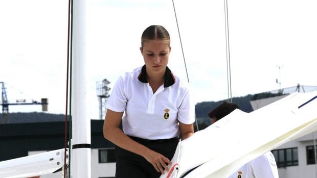 Princesa Leonor, Escuela Naval