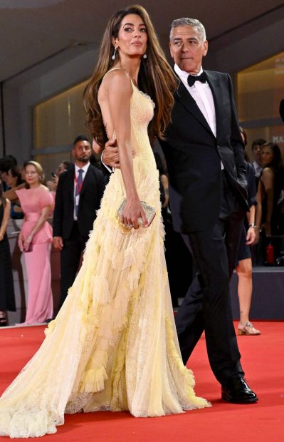 George y Amal Clooney, Festival de Venecia