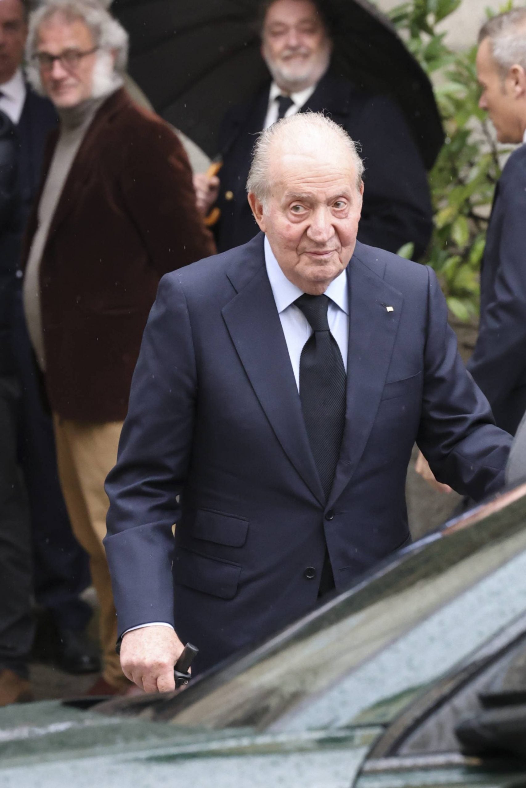 Juan Carlos I, hotel Juan Carlos I, funeral Fernando G&oacute;mez-Acebo