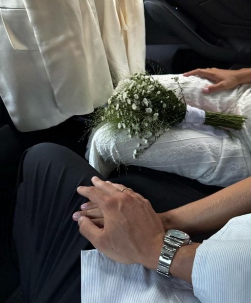 Nacho Aragón y Bea Giemno, boda hijo emilio aragon, iglesia boda nacho aragon,