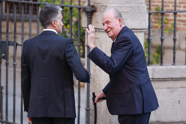 Juan Carlos I, duneral gomez-acebo Juan Carlos I,