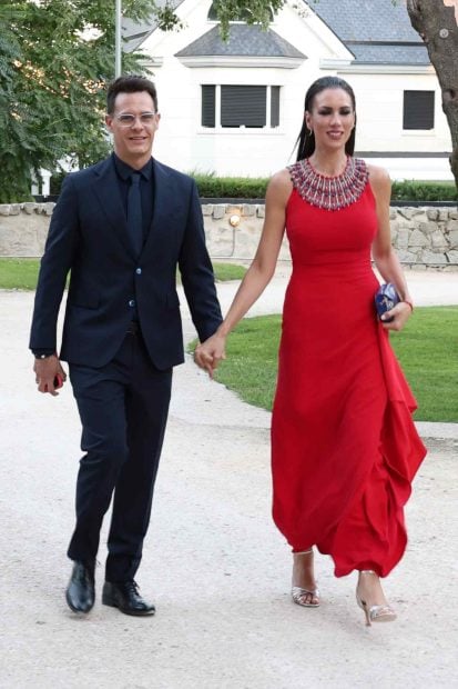 Patricia Pardo y Christian G&aacute;lvez juntos en una boda. (Foto: Gtres)