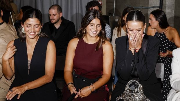 Cayetana Rivera, Victoria Federica y Mar&iacute;a G. Jaime.