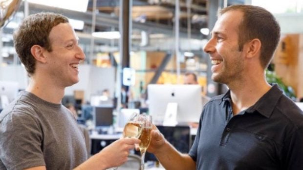 Javier Oliv&aacute;n, Marck Zuckerberg,