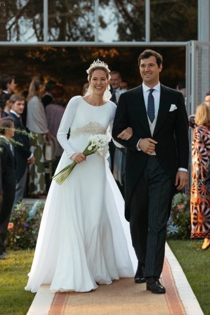Pedro L&oacute;pez-Quesada y Cristina de Borb&oacute;n, Victoria L&oacute;pez-Quesada