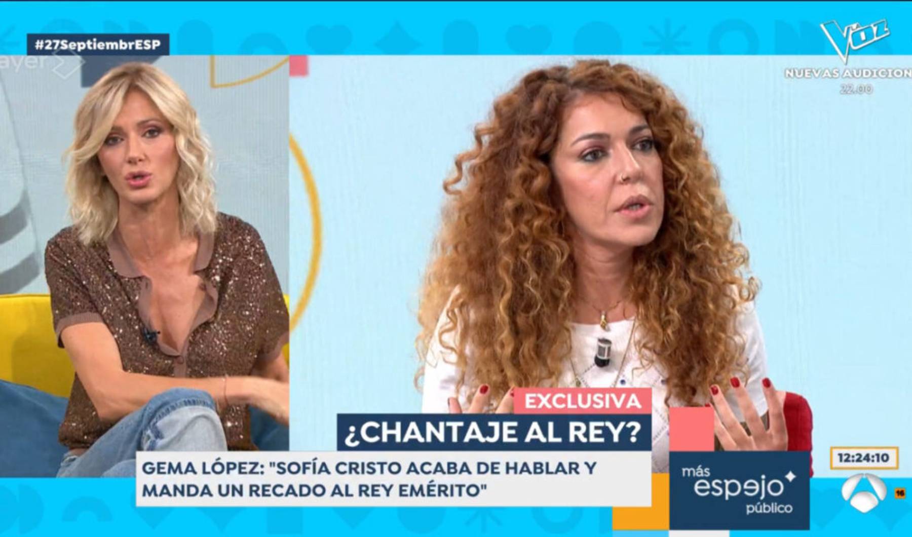 Susanna Griso, Sof&iacute;a Cristo, Susanna Griso Sof&iacute;a Cristo, B&aacute;rbara Rey