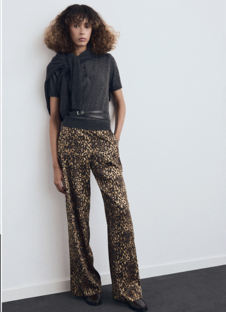 pantal&oacute;n de leopardo