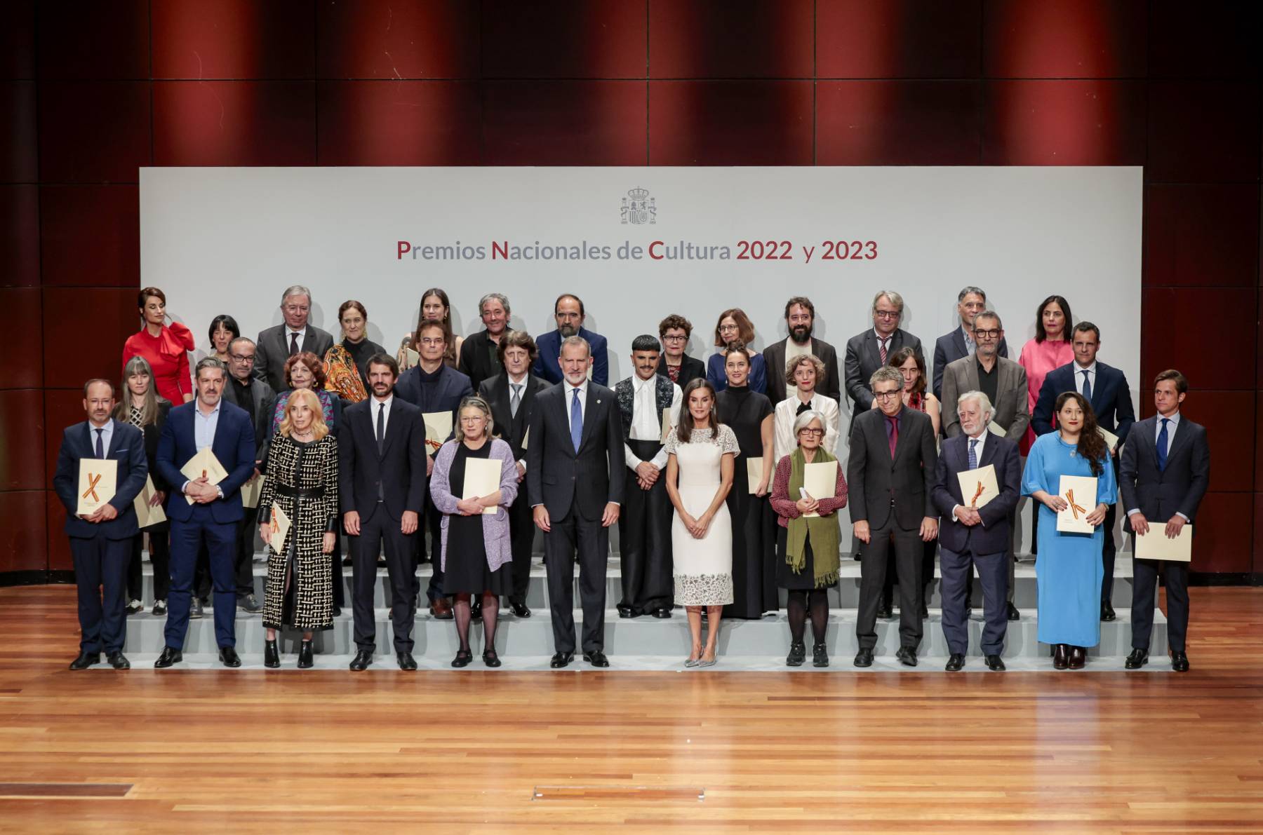 Los galardonados en los Premios Cultura 2022 y 2023. (Foto: Gtres)