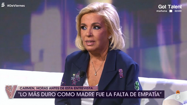 Carmen Borrego plat&oacute;, reencuentro jose maria almmoguera borrego, 