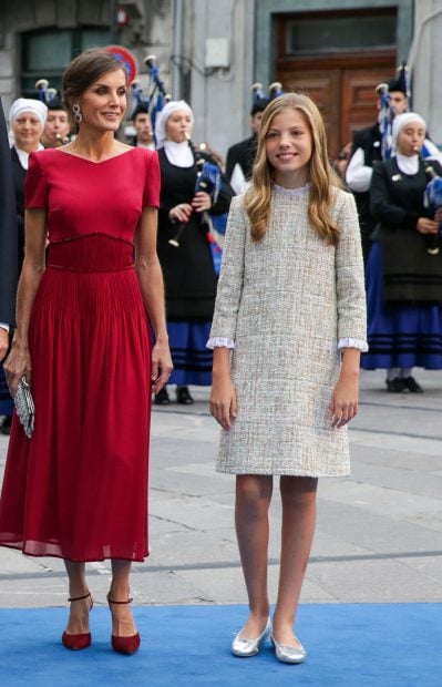 Infanta Sof&iacute;a, vestido infanta sof&iacute;a, premios princesa de asturias