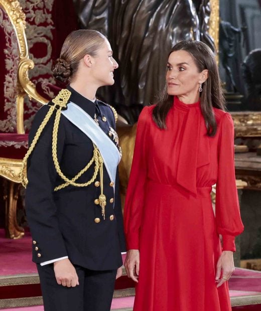 Reina Letizia rub&iacute;es