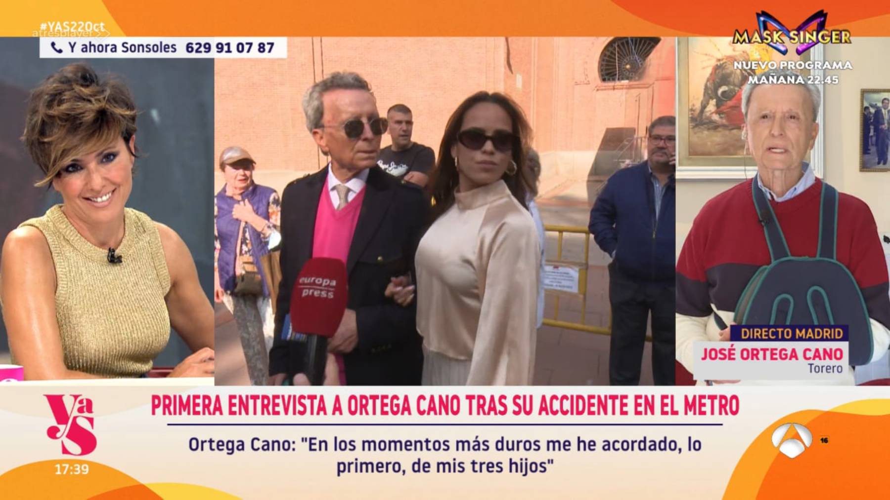 Ortega Cano, José Ortega Cano, caída Ortega Cano