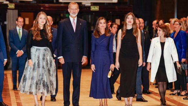 Sus Majestades los Reyes, Leonor, Letizia, Sof&iacute;a