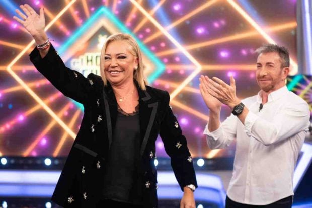 Belén Esteban durante su primera entrevista en El Hormiguero. (Foto: Gtres)