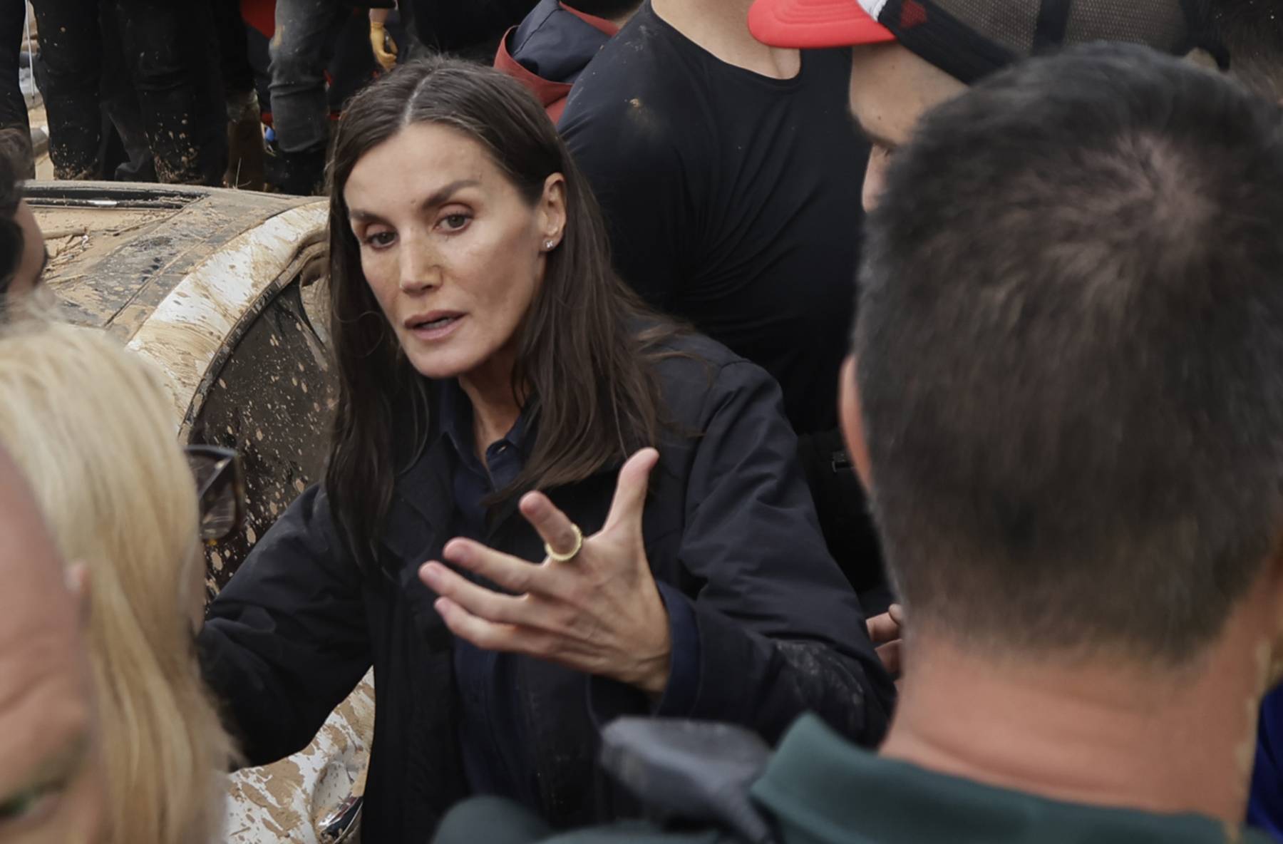 Sonsoles &Oacute;nega, Reyes Felipe Letizia, barro Letizia, DANA Valencia