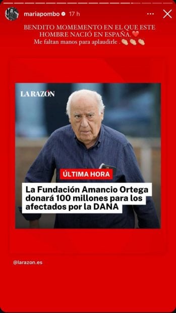 DANA, Amancio Ortega, Ana Obreg&oacute;n, fundaci&oacute;n amancio ortega