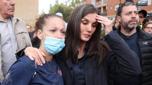 Reina Letizia, DANA letizia, Felipe Valencia, Letizia Valencia