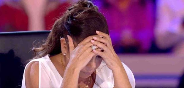Isabel Pantoja, cabizbaja en una foto de archivo. (Foto: Telecinco)